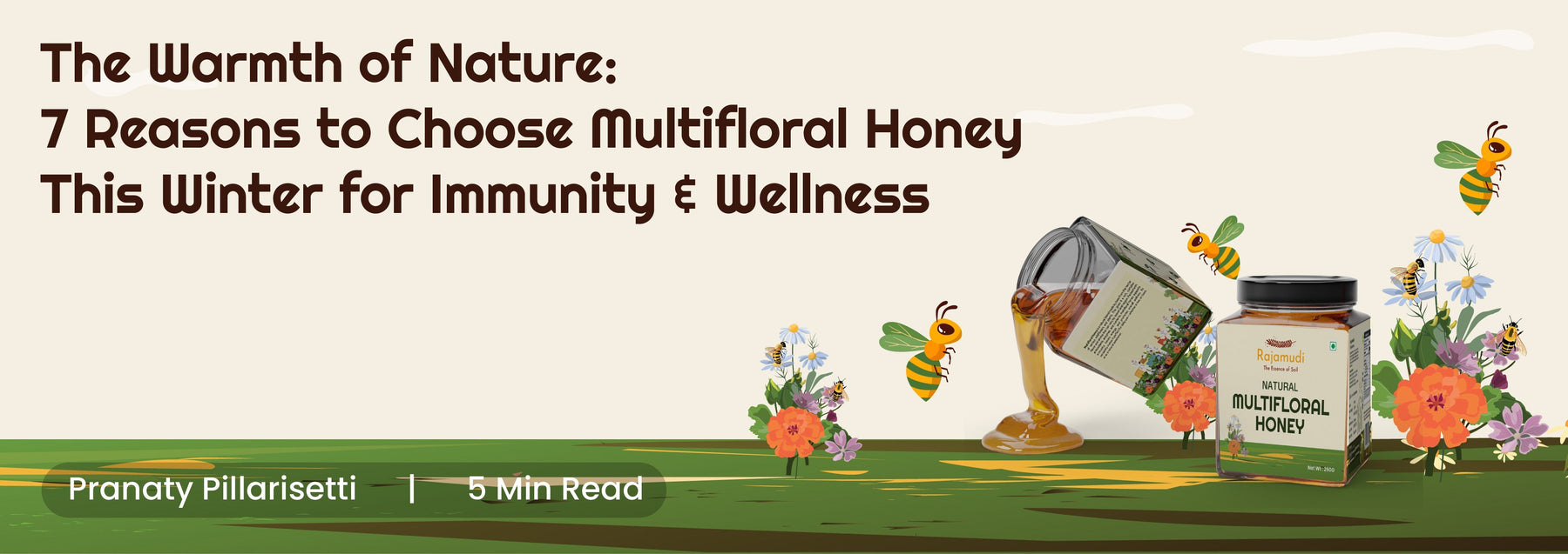 The Warmth of Nature: 7 Reasons to Choose Multifloral Honey This Winter for Immunity &amp; Wellness