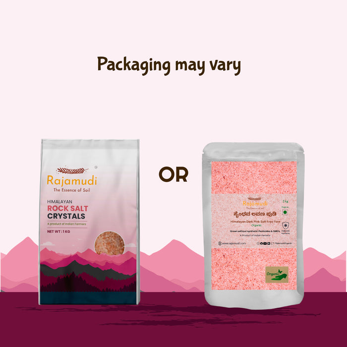 Purest Himalayan Rock Salt Free Flow: Nature's Salt Symphony (Sendha Namak)