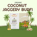 jaggery coconut burfi