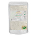 A package of Rajamudi Organics Organic Sona Masoori Rice featuring an illustration of rice fields and mountains in the background.