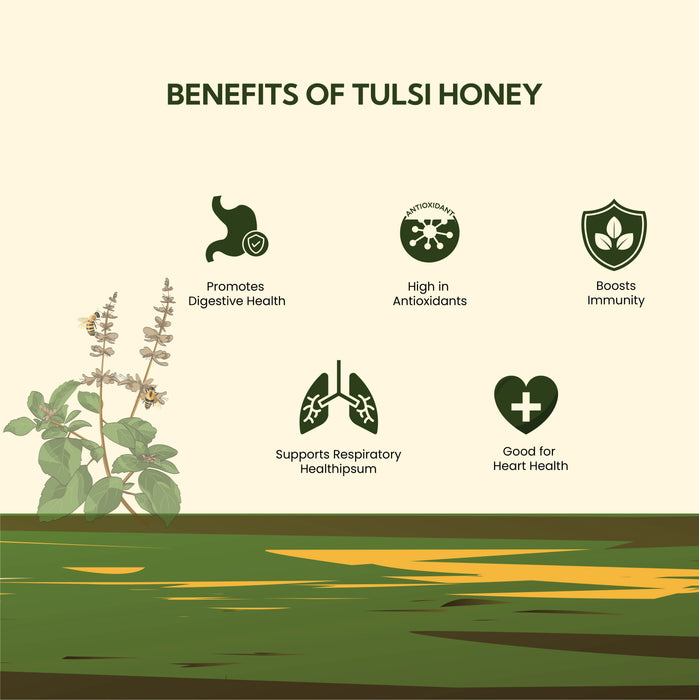 Benefits of Tulsi Honey