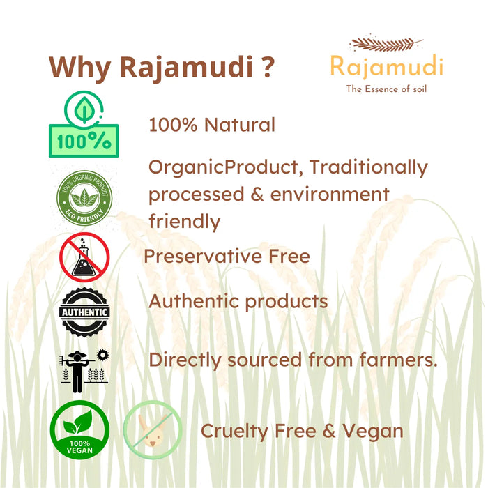 Rajamudi Organic Javas/Flax Seeds
